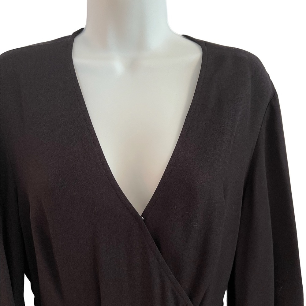 Halogen Long Sleeved Jumpsuit. Black Size Medium … - image 5